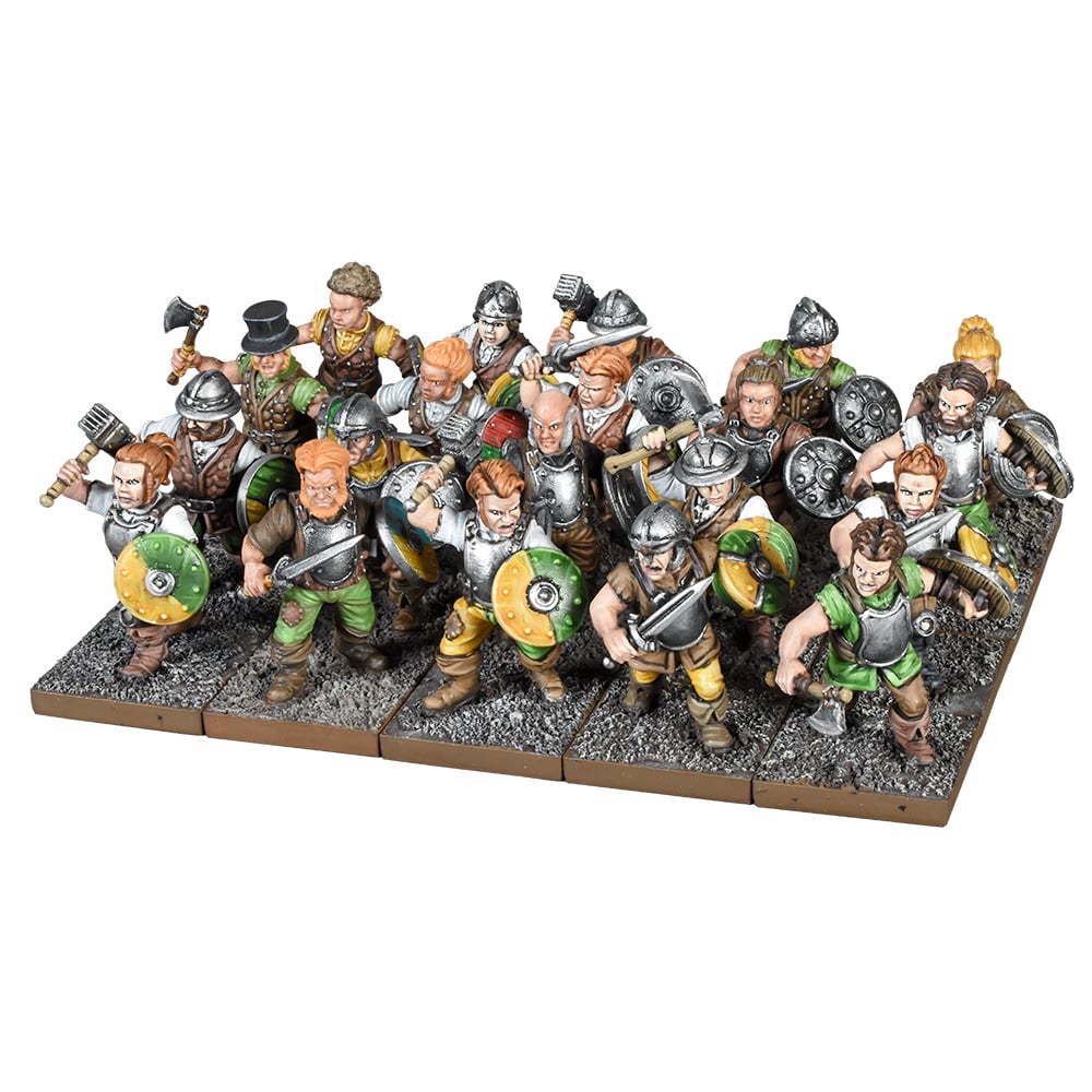 PRE ORDER - Kings of War Halfling Muster Battlegroup