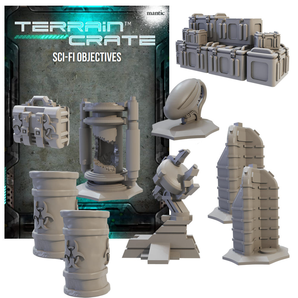 TC Sci-Fi Terrain: Objectives