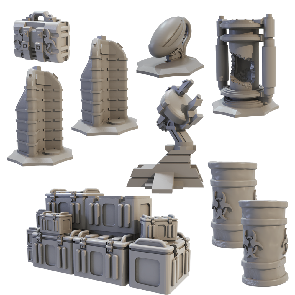 TC Sci-Fi Terrain: Objectives