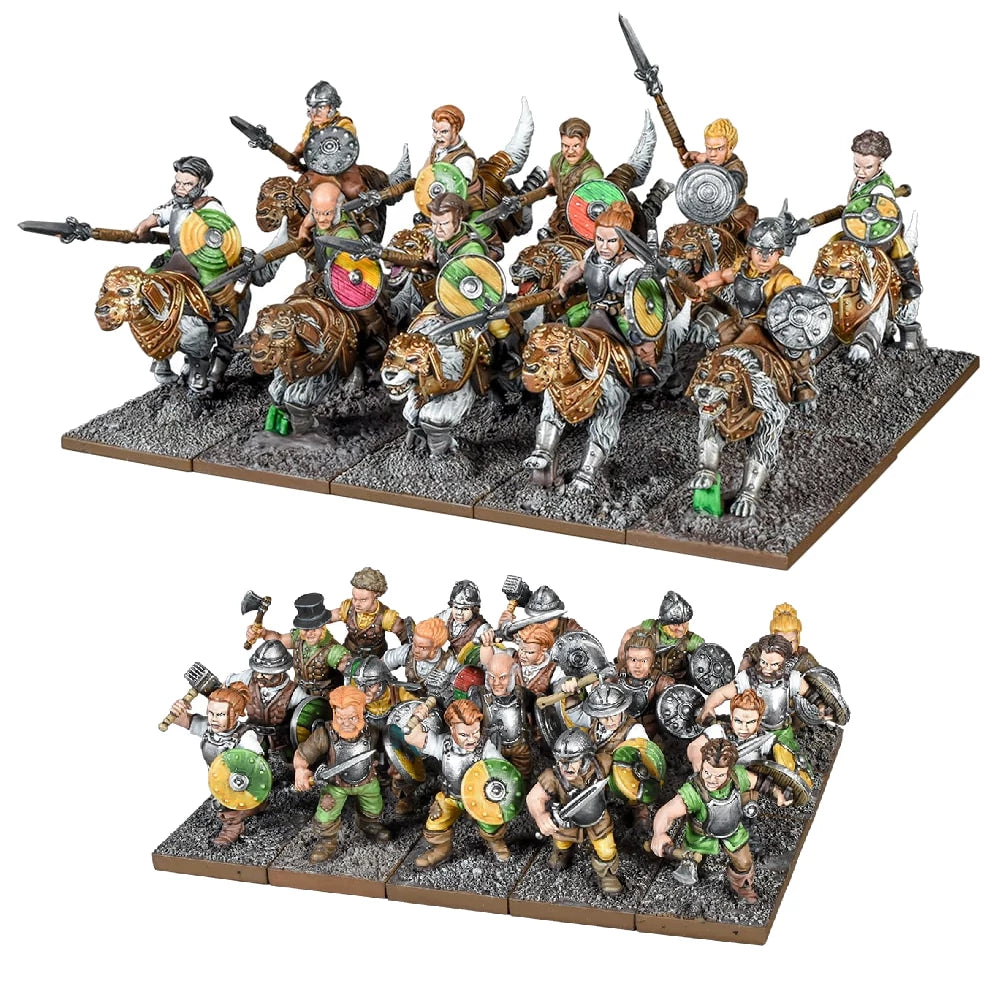 PRE ORDER - Kings of War Halfling Battalion