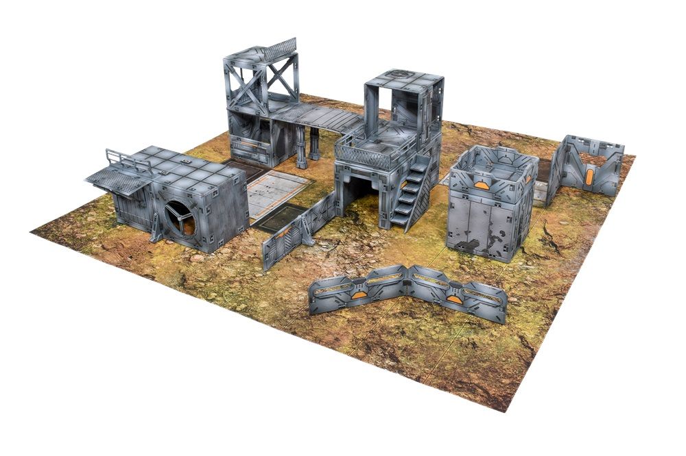 Halo Flashpoint - Deluxe Buildable 3D Terrain Set - SHIPS March 2025