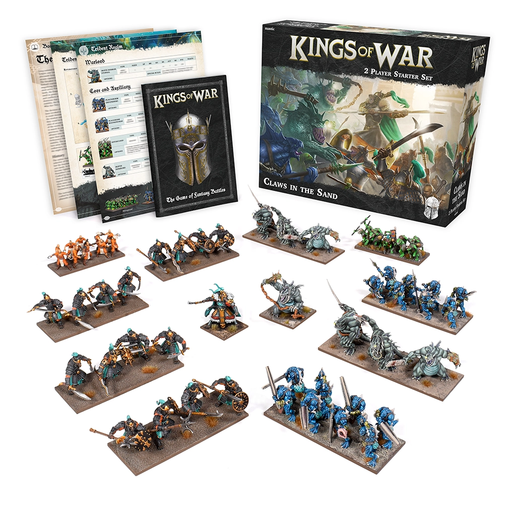 PRE ORDER - Kings of War Claws in the Sand 2 Player Starter Set