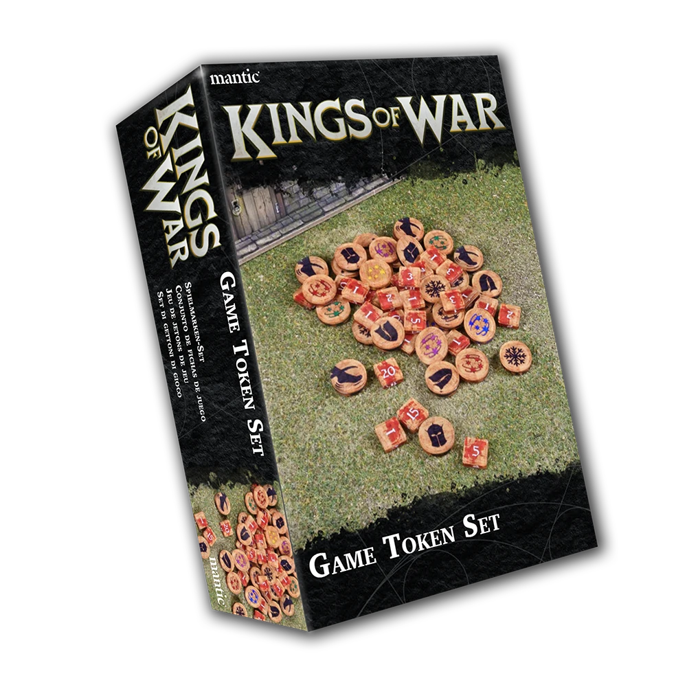 PRE ORDER - Kings of War Game Tokens Pack