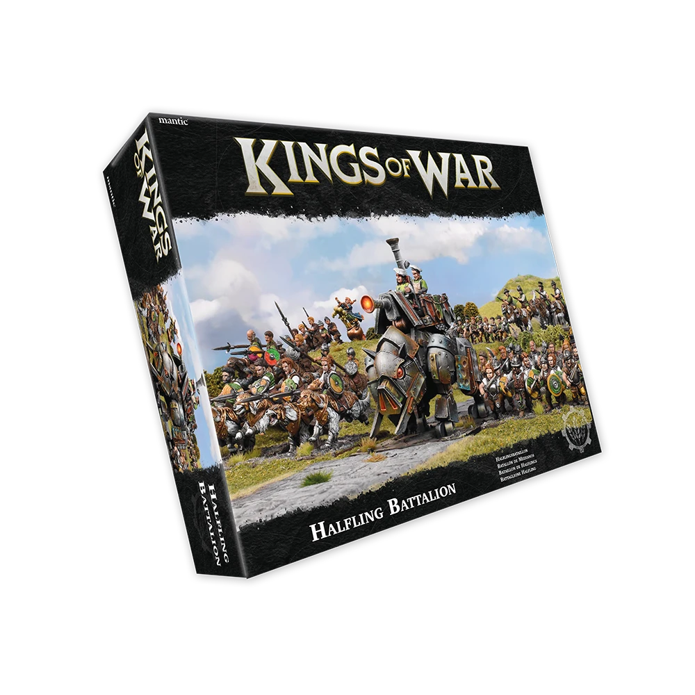 PRE ORDER - Kings of War Halfling Battalion