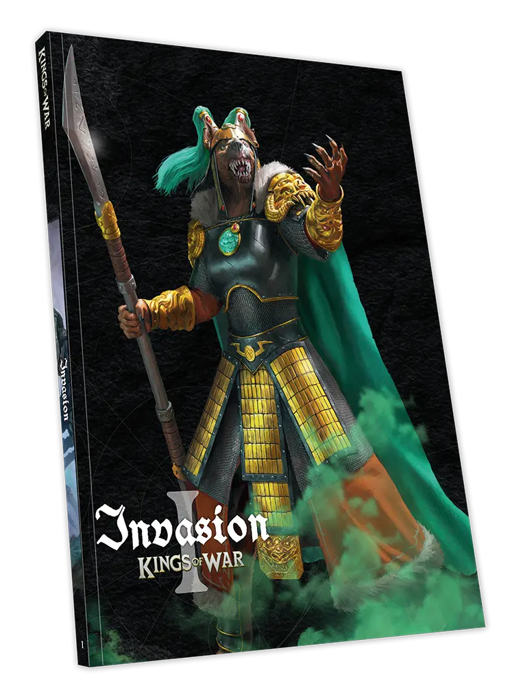 PRE ORDER - Kings of War Invasion Expansion Book - Hardcover