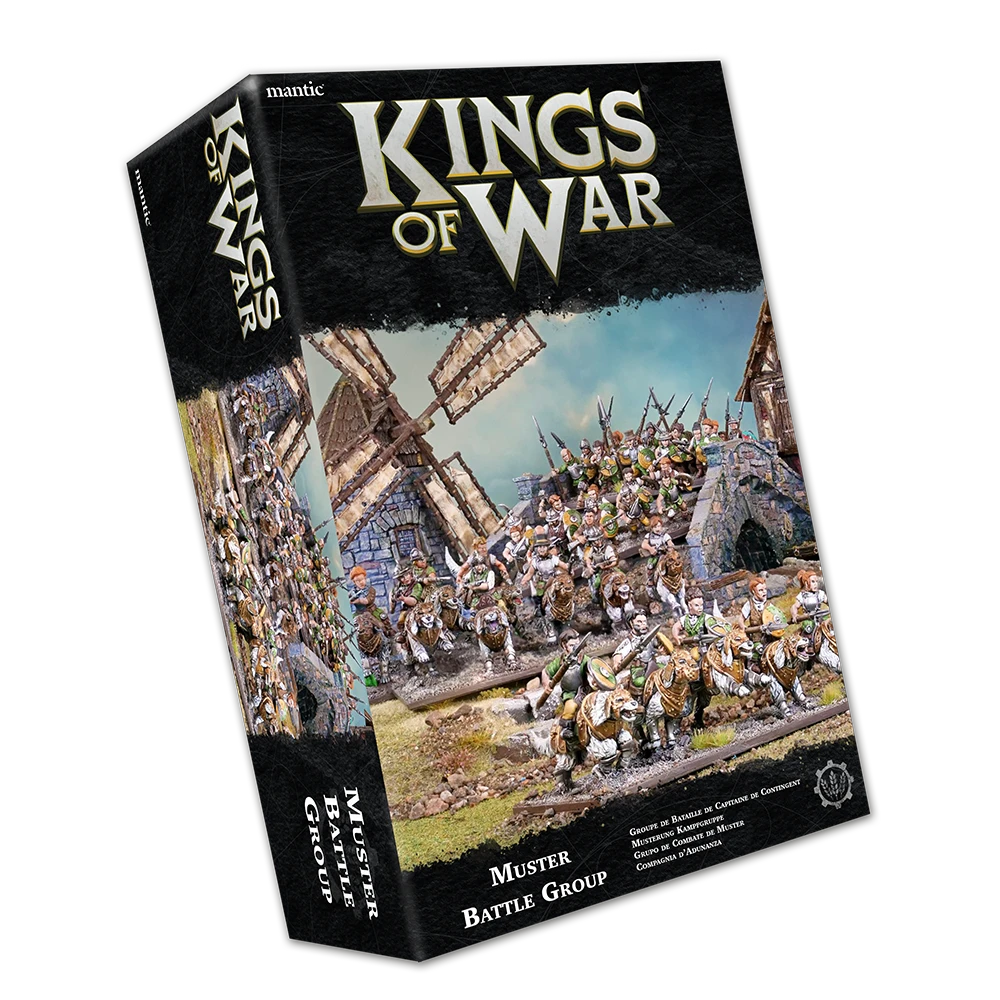 PRE ORDER - Kings of War Halfling Muster Battlegroup