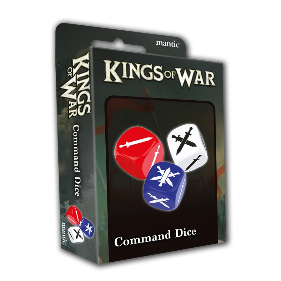 KoW Kings of War Command Dice