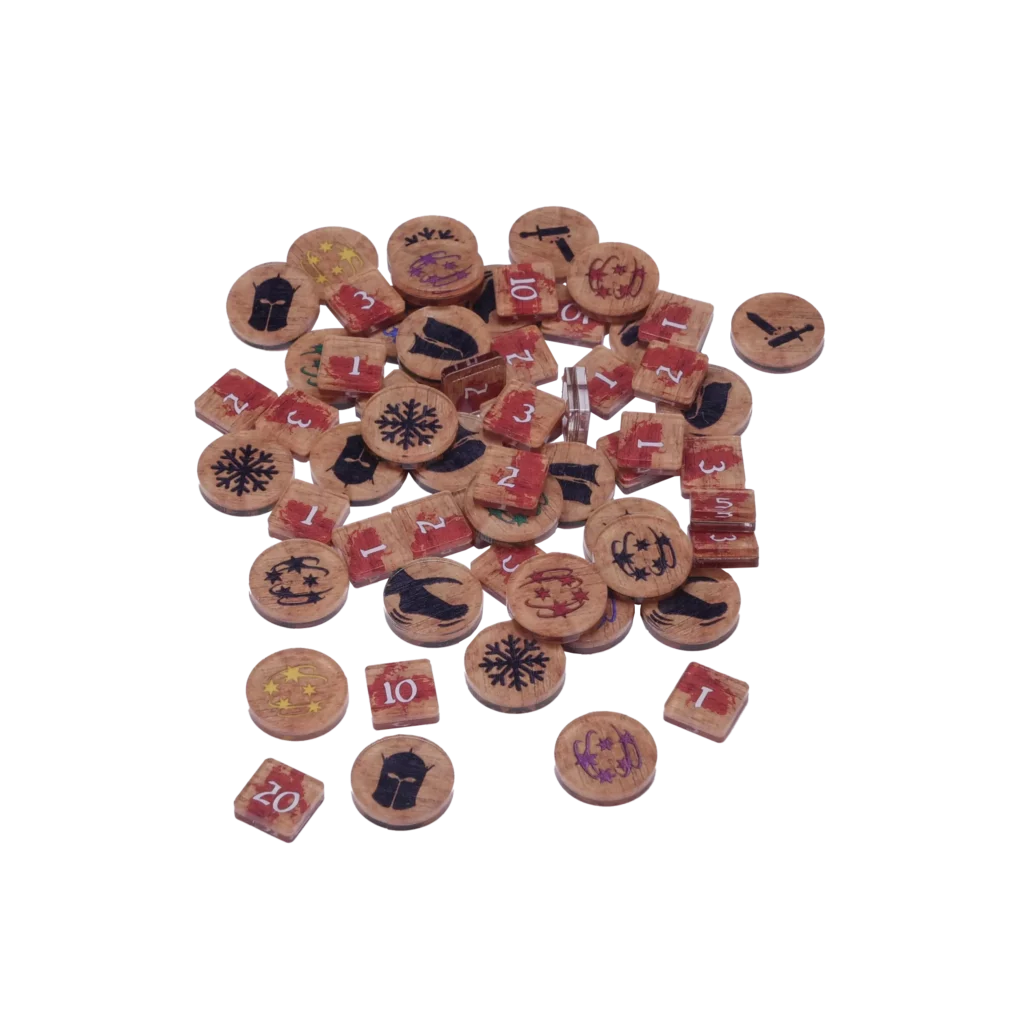 PRE ORDER - Kings of War Game Tokens Pack