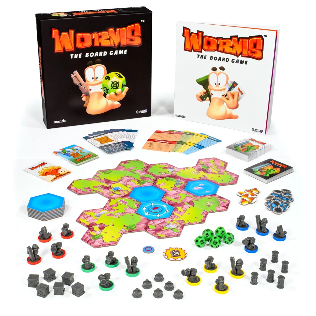 Worms Board Game Core Game