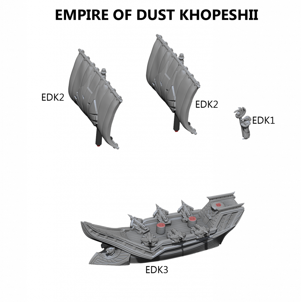 Armada Empire of Dust Booster Fleet