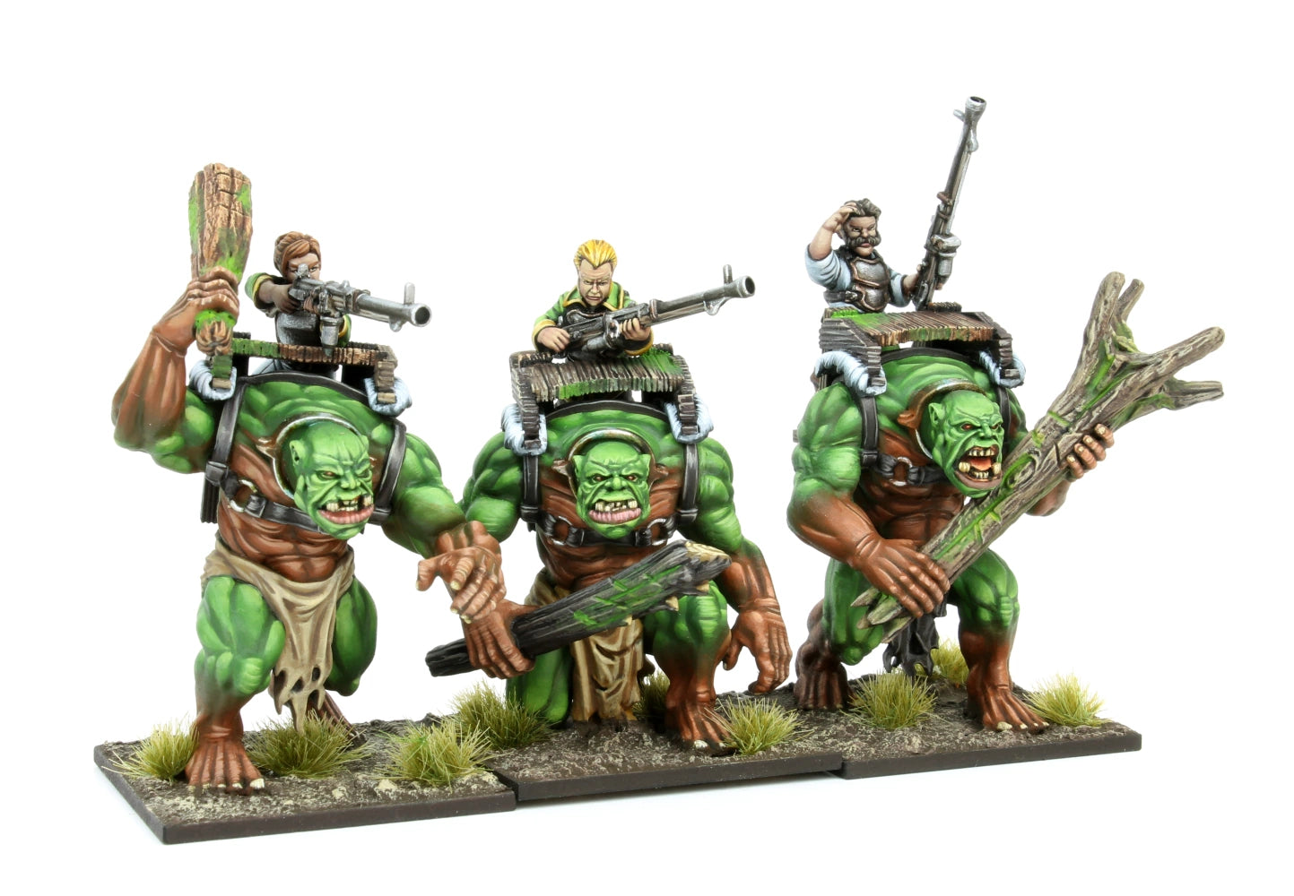 Kow Halfling Forest Troll Gunners