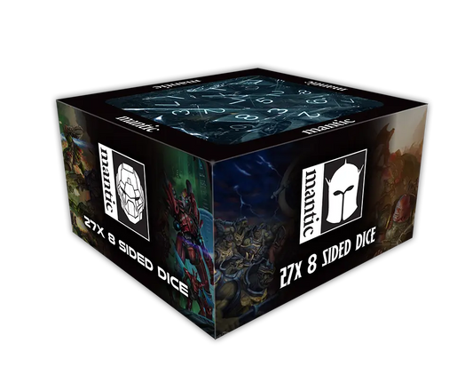 D8 Dice Set - 27 dice FF DZ