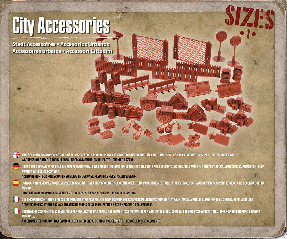 Terrain Crate: Battlezones Street Accessories