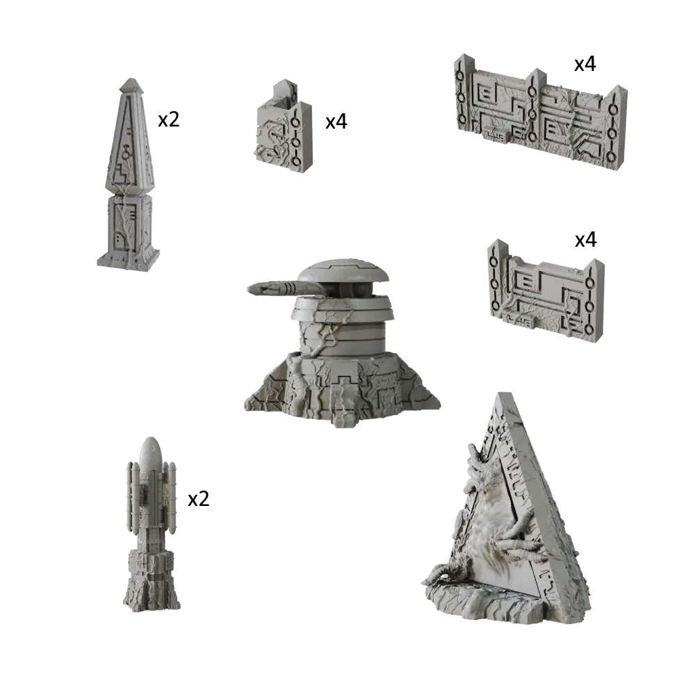 TC Sci-Fi Terrain: Xenos Stronghold