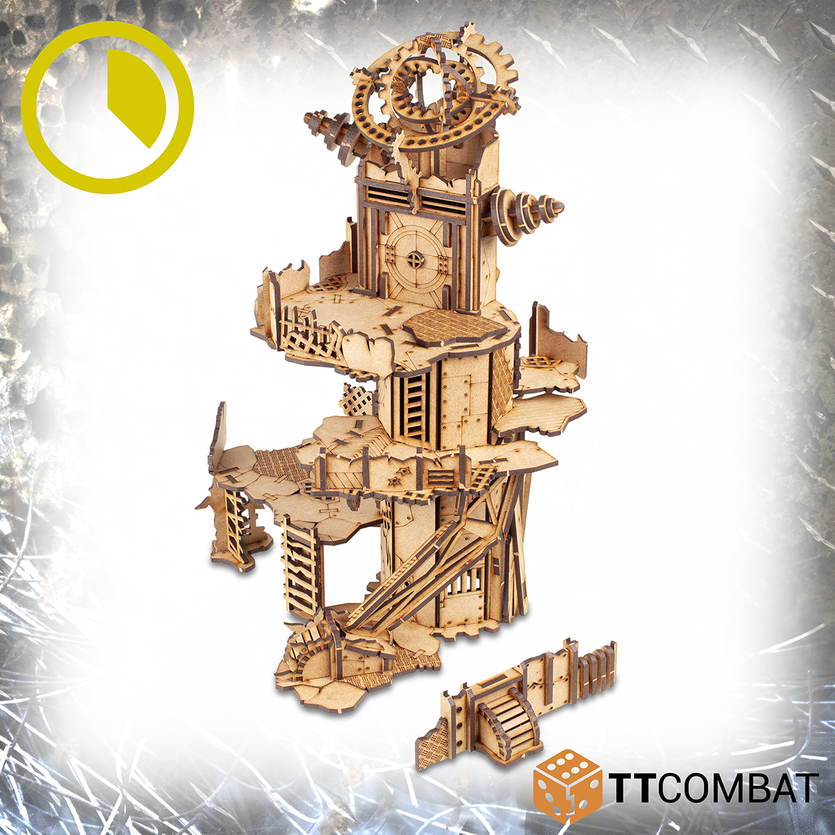 TTCombat Sci Fi Gothic Terrain - Orc Zzzap Tower