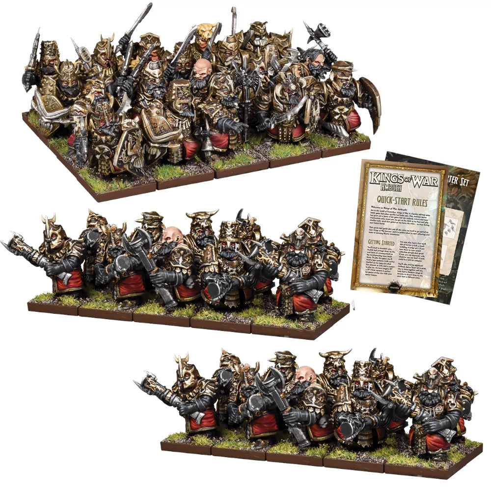 KoW Abyssal Dwarf Ambush Starter Set