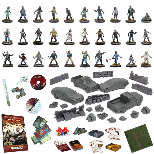 CLEARANCE - The Walking Dead Bundle: All Out War Collectors Edition 2024 + Lori & Andrea Booster Packs