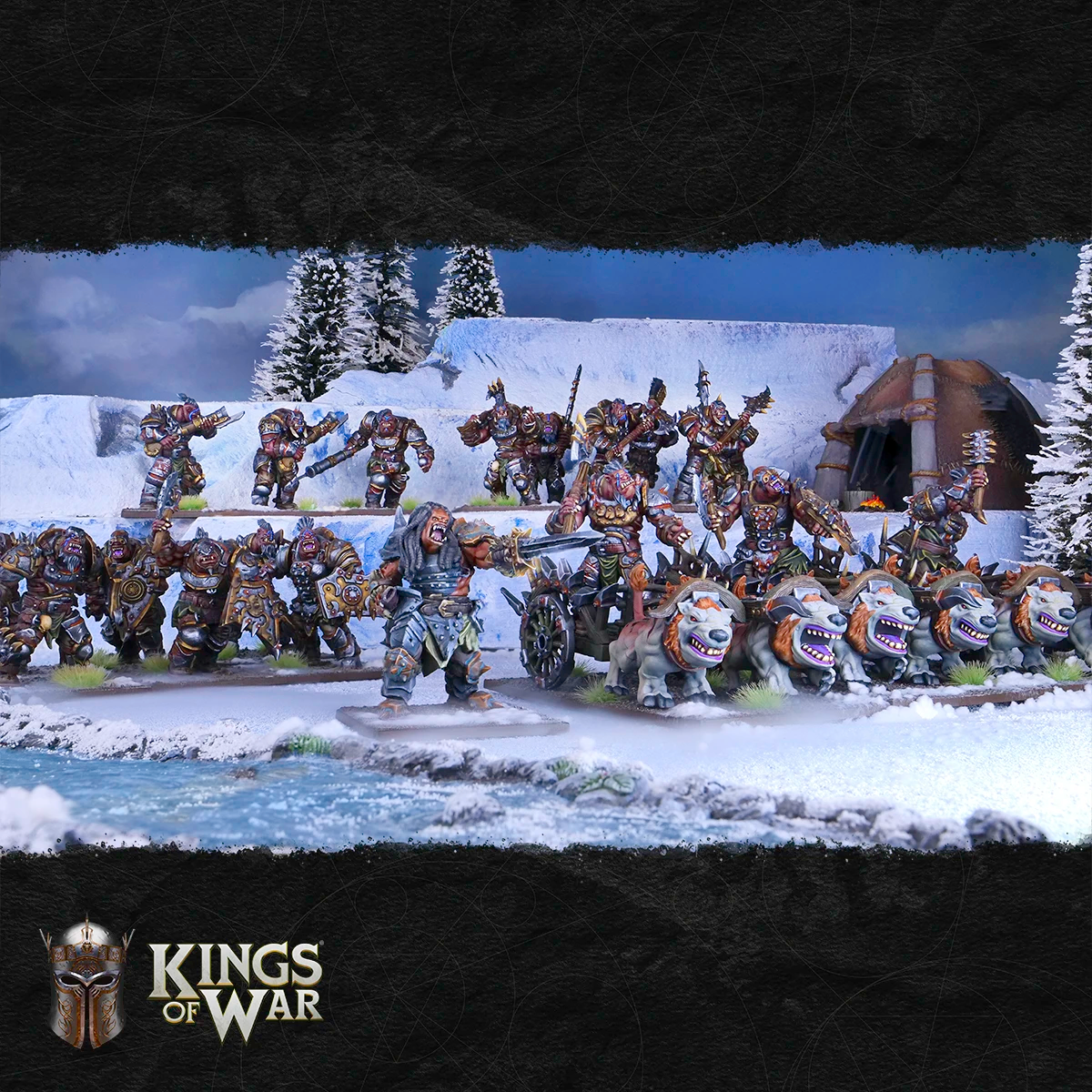 PRE ORDER - Kings of War Ogre Battalion
