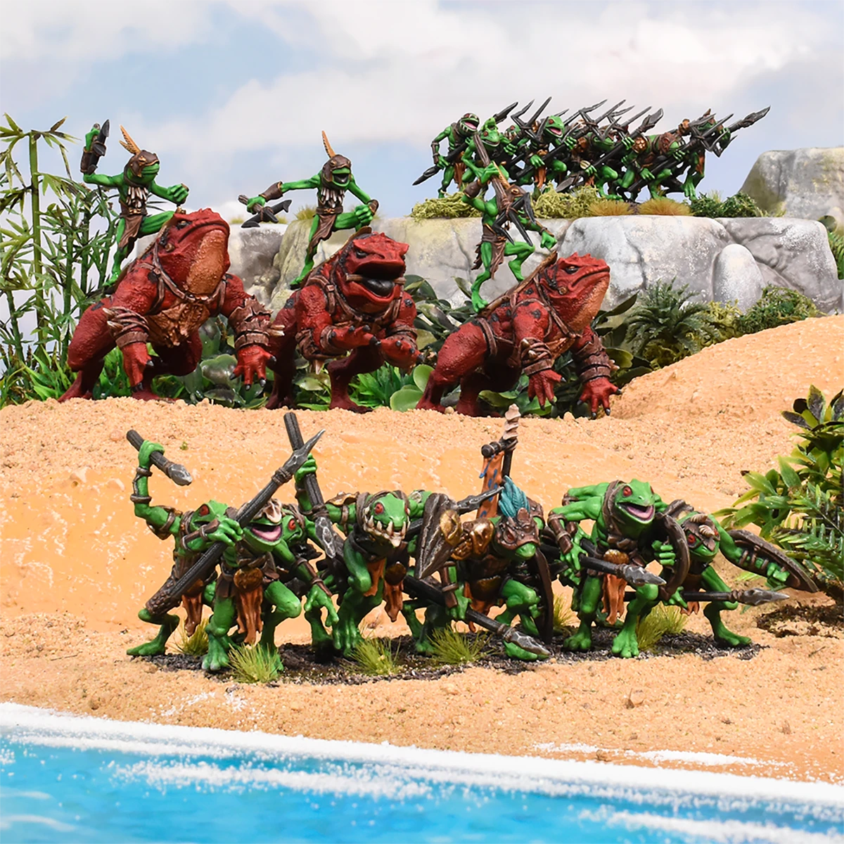 PRE ORDER - Kings of War Trident Realms Amphibian Battlegroup