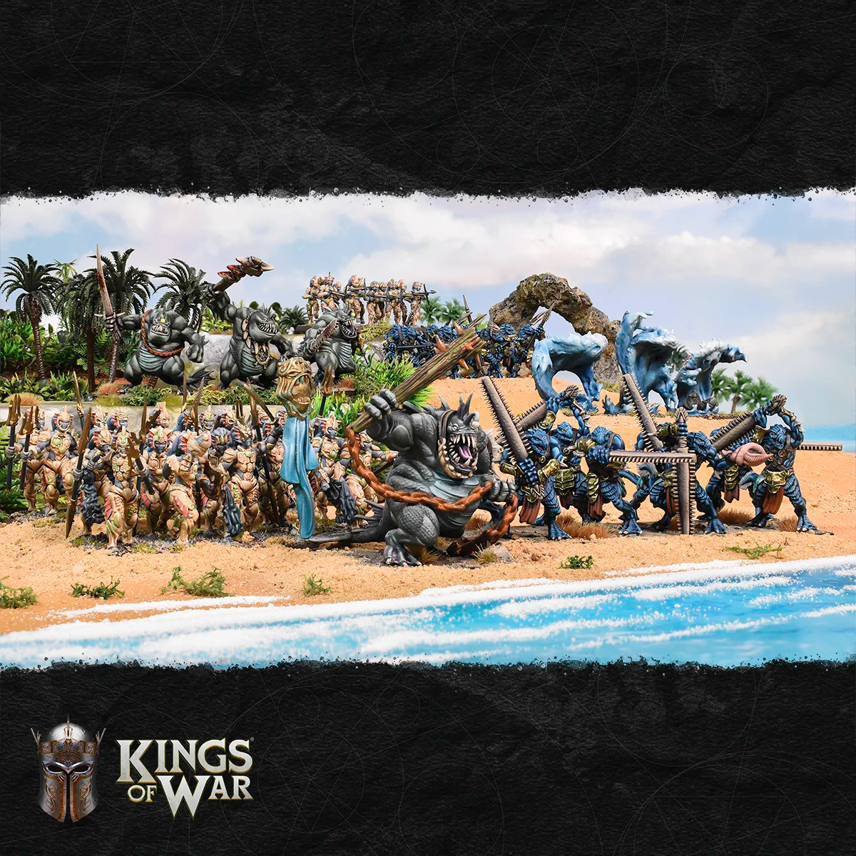 PRE ORDER - Kings of War Trident Realm Battalion