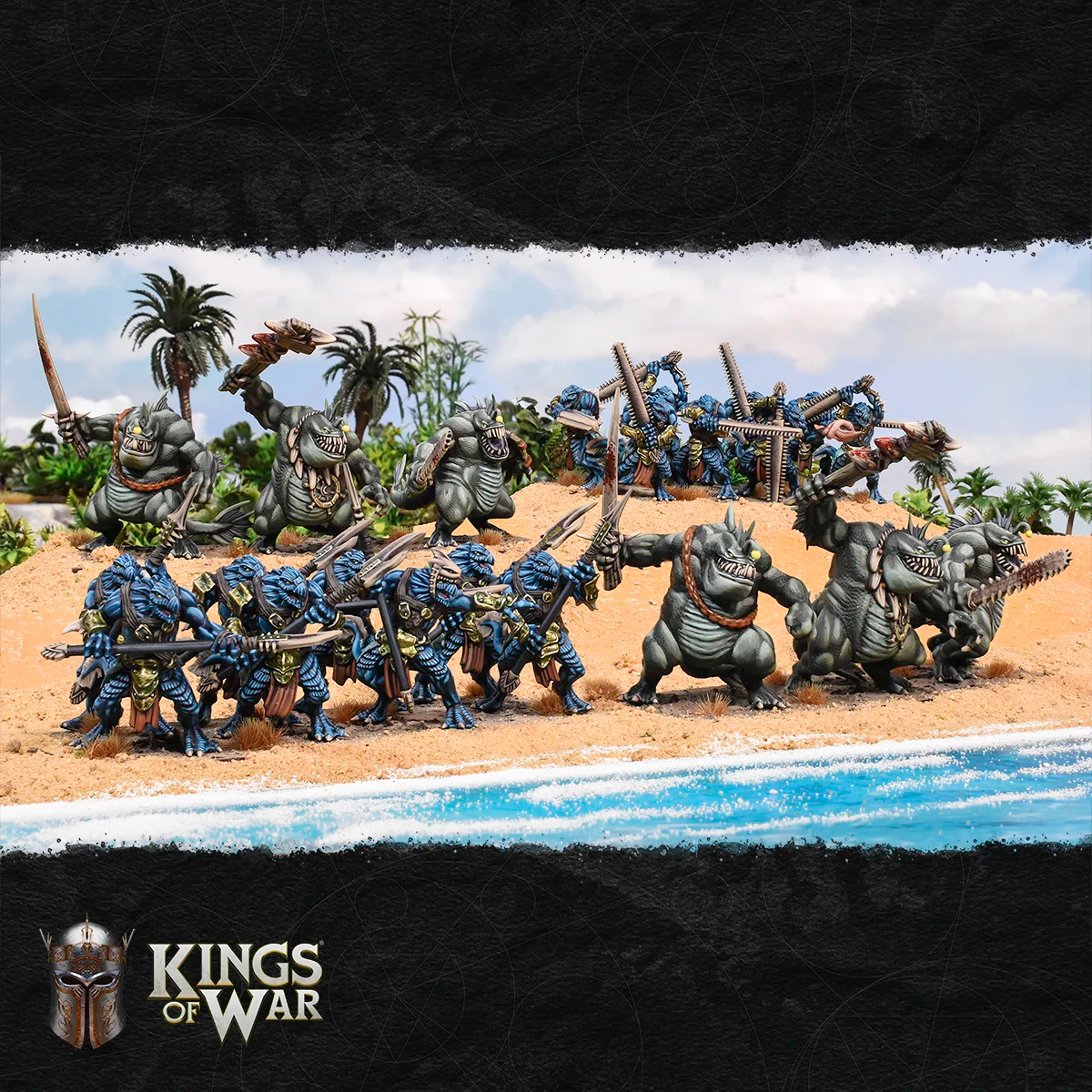 PRE ORDER - Kings of War Trident Realms Oceanspawn Battlegroup