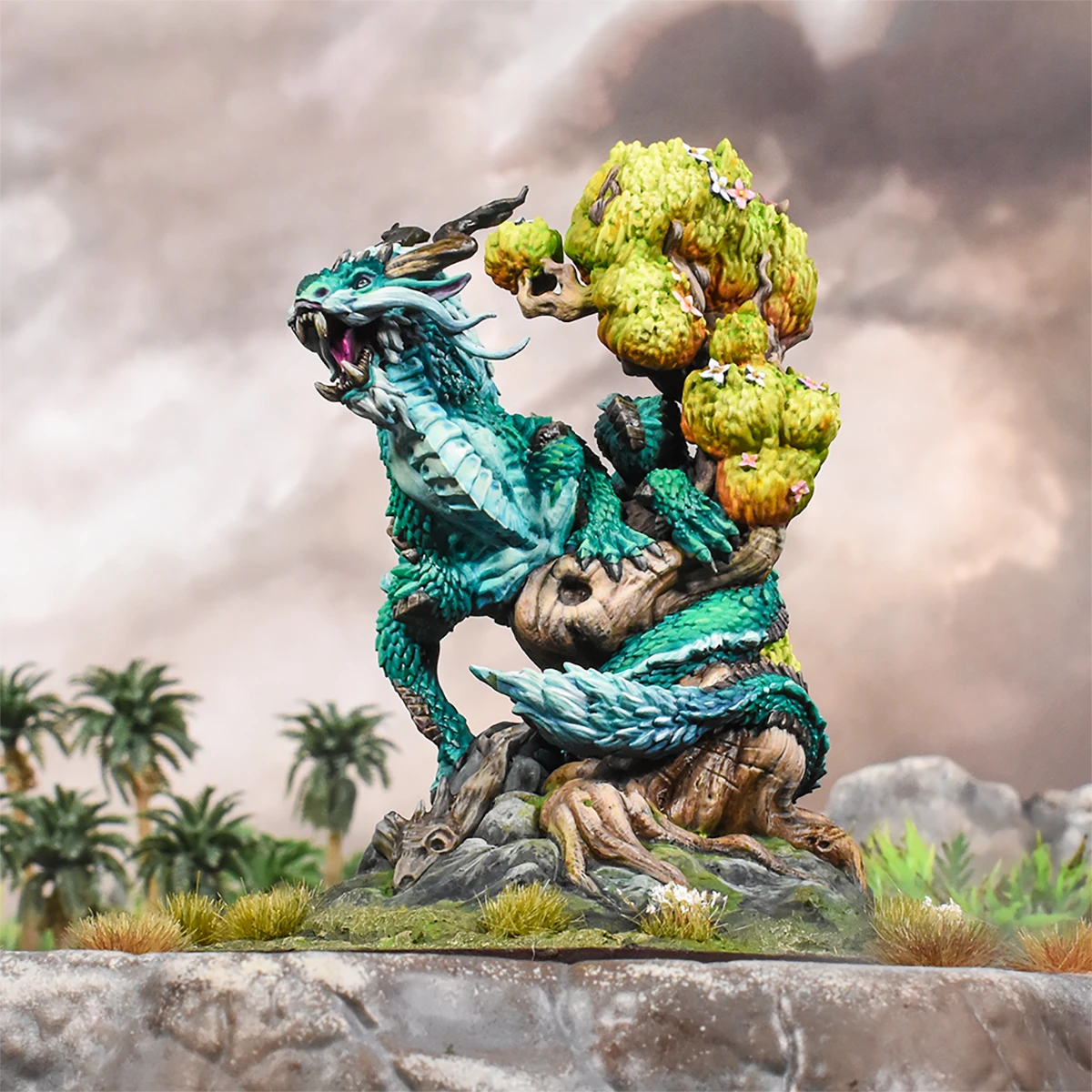 PRE ORDER - Kings of War Xirkaali Gokluu Dragon