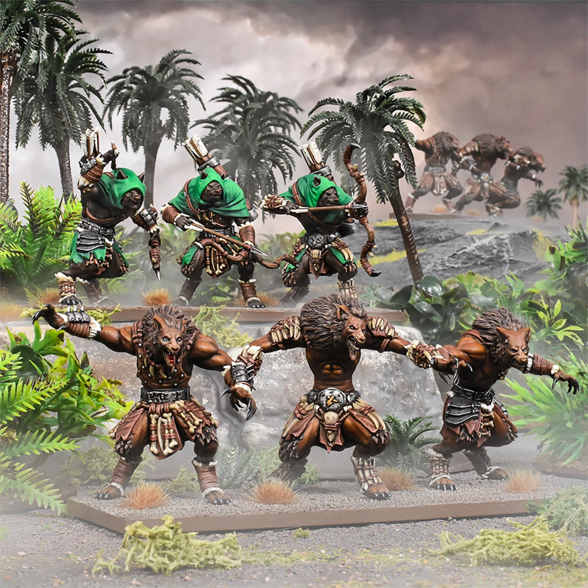PRE ORDER - Kings of War Xirkaali Hunter Battlegroup
