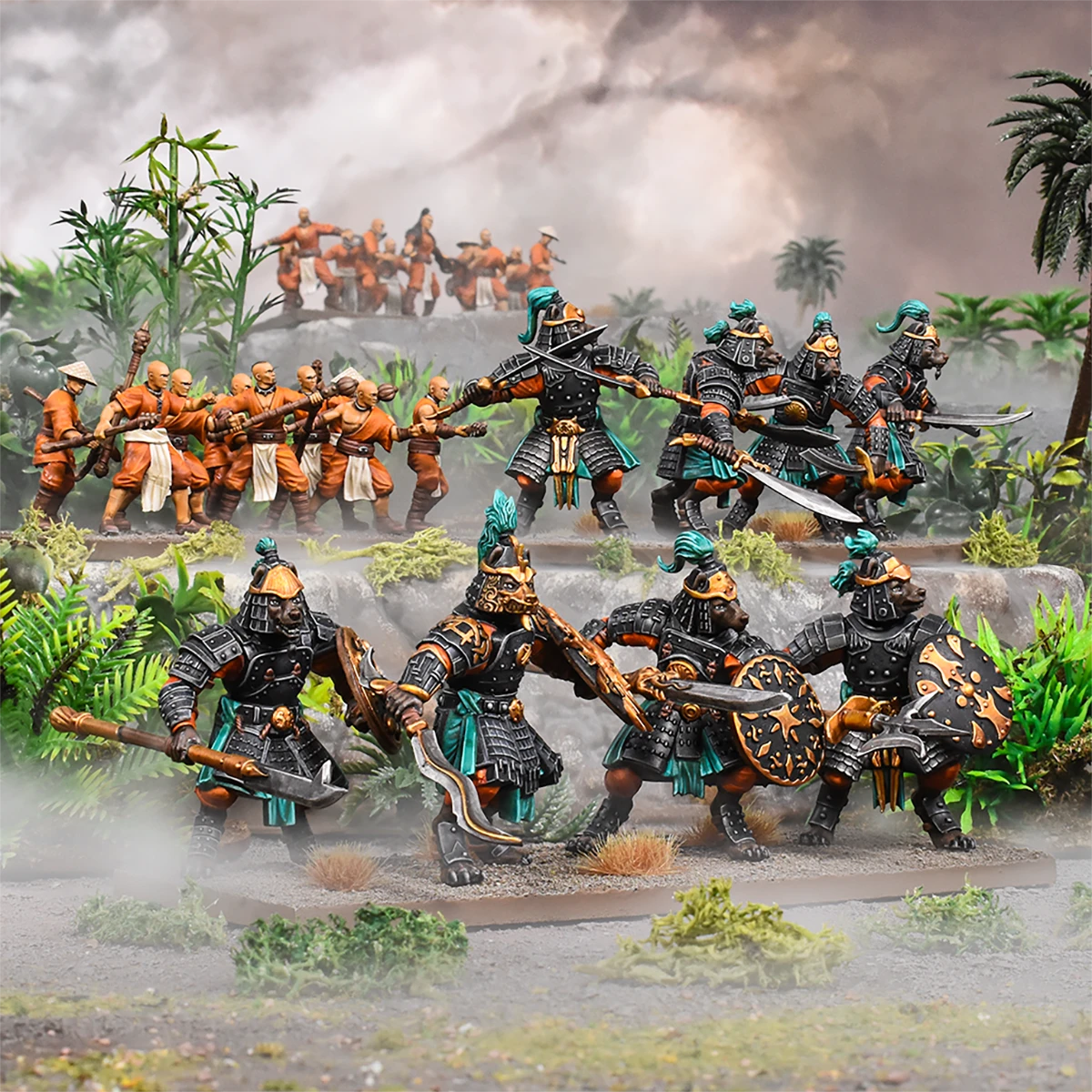 PRE ORDER - Kings of War Xirkaali Warrior Battlegroup