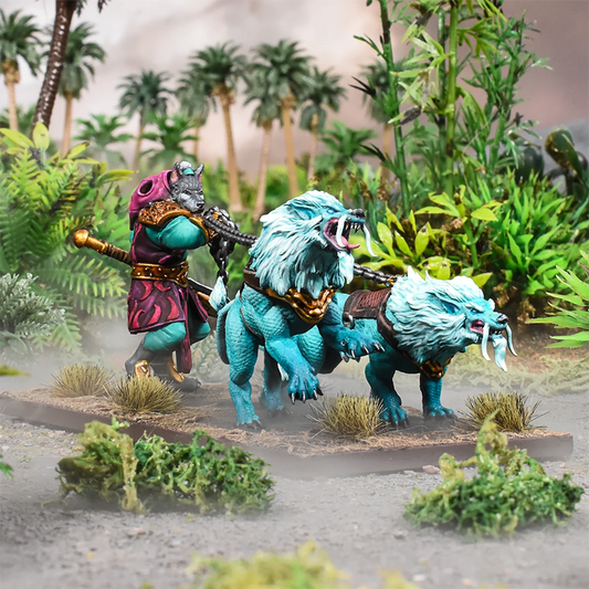 PRE ORDER - Kings of War Xirkaali Witch Hunter Shuugch