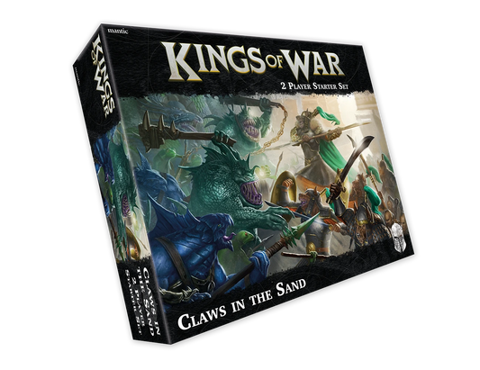PRE ORDER - Kings of War Claws in the Sand 2 Player Starter Set