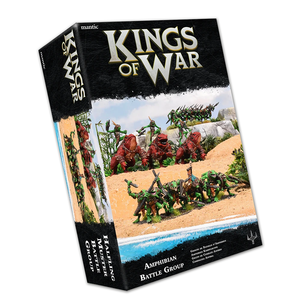 PRE ORDER - Kings of War Trident Realms Amphibian Battlegroup