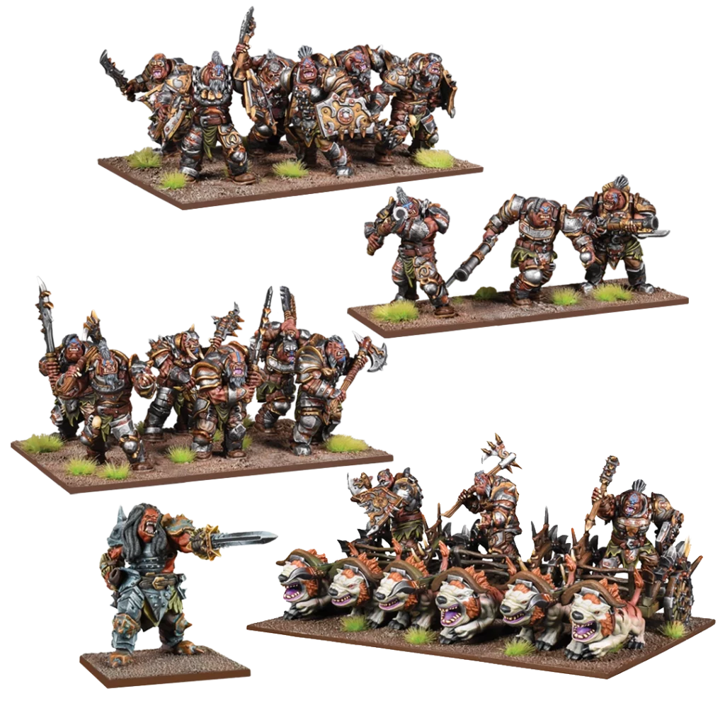 PRE ORDER - Kings of War Ogre Battalion
