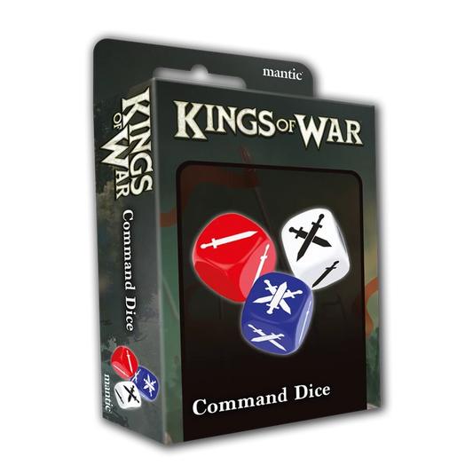 KoW Kings of War Command Dice - SHIPS FROM 21ST OCTOBER