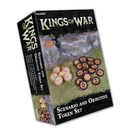 PRE ORDER - Kings of War Scenario and Objective Tokens Pack