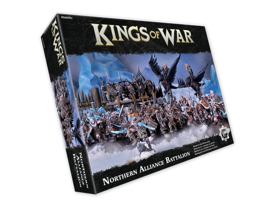 PRE ORDER - Kings of War Northern Alliance Battalion