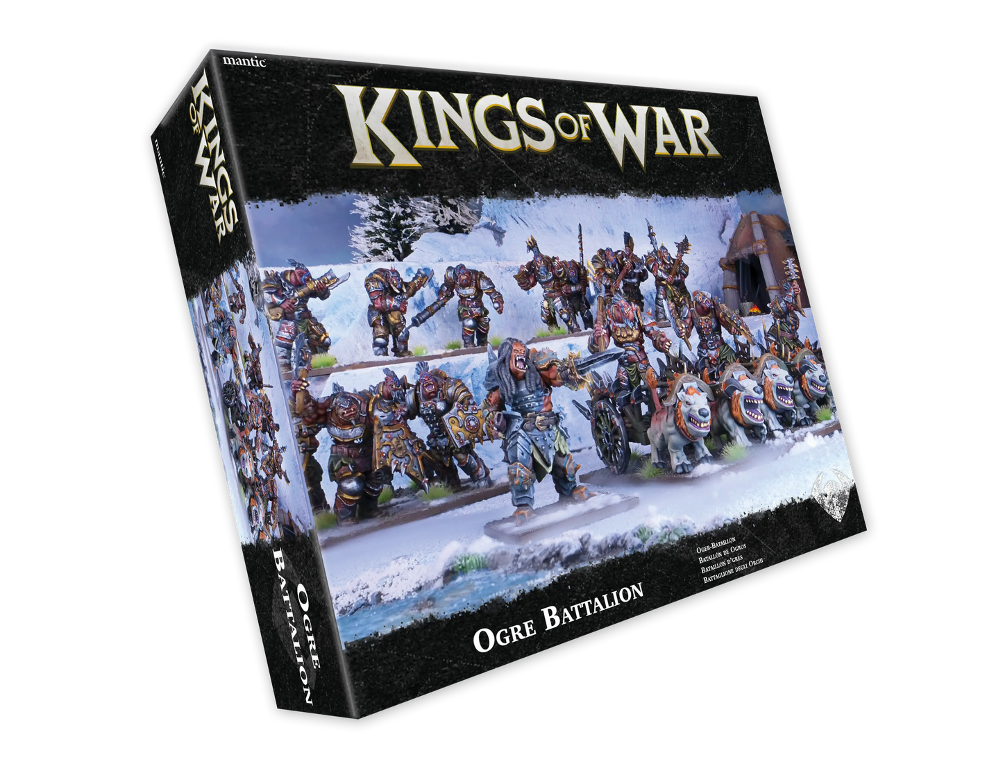 PRE ORDER - Kings of War Ogre Battalion