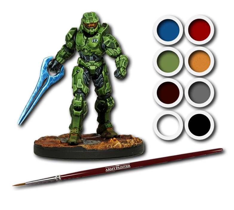 Halo Flashpoint - Master Chief Paint Set - SHIPS Jan 2025