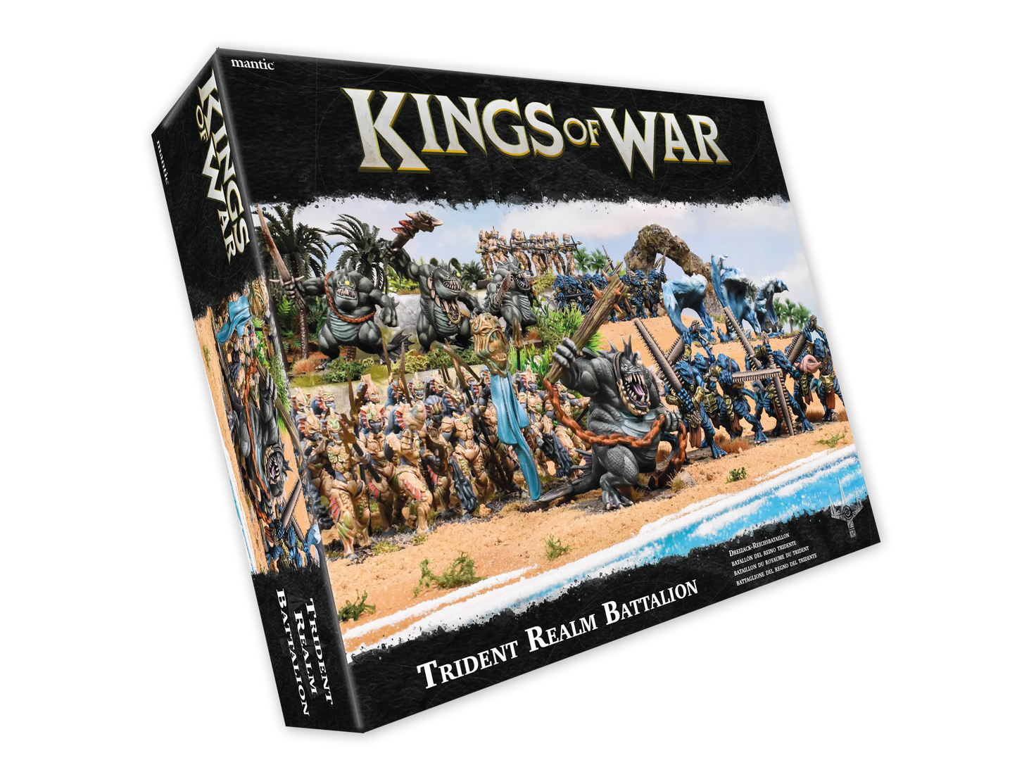 PRE ORDER - Kings of War Trident Realm Battalion